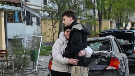 Putin launches bloody Good Friday missile attack on Ukraine 'using shrapnel weapons'