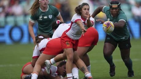 Irlanda se lleva el triunfo ante unas 'Leonas' que exhibieron músculo en delantera