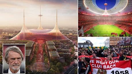 Man United's £4,000-a-seat season ticket 'licence': Fans presented with shocking new US-style plan for their £2bn new stadium - and it doesn't even guarantee them a seat