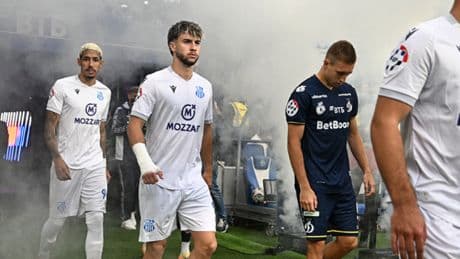 Hugo Alba debuta en el OFK Belgrado