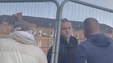 Thelo Aasgaard confronted by raging Rangers fans in Ibrox car park as midfielder owns role in Hearts debacle