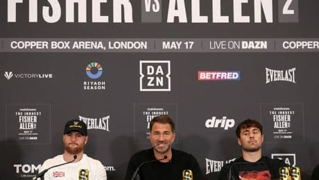 How to watch Johnny Fisher vs Dave Allen: TV channel and live stream for Boxing today