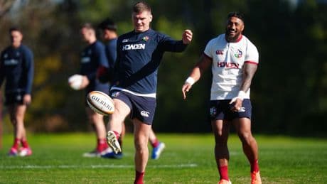 Owen Farrell named on bench for Lions’ second Test against Wallabies