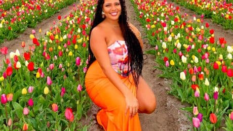 I took a day trip from Florida to Amsterdam to see tulips. I spent more time on a plane than in the fields, but I'd definitely do it again.