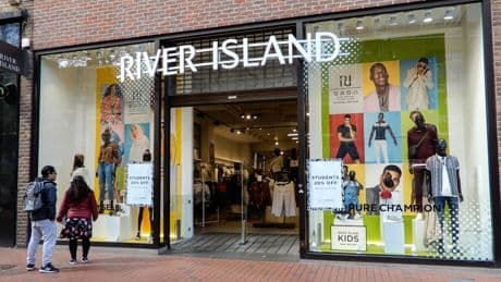 Six River Island stores to close in Scotland amid restructuring