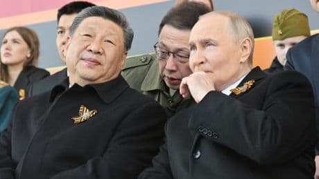 So lief Putins große Militärshow in Moskau