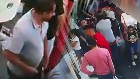 Pazarda alışveriş yapan kadını hedef aldı, 'Görünce dayanamadım' dedi
