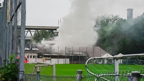 Schneller Einsatz: Brand in Sportvereinsgebäude in Bad Cannstatt