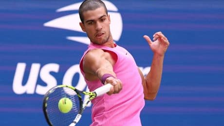 Alcaraz vs Rinderknech: horario y dónde ver por TV el partido de octavos de final del US Open