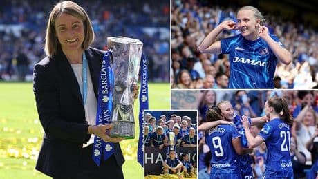 Chelsea 1-0 Liverpool: Sonia Bompastor's side set record points total in WSL history - as Aggie Beever-Jones' late strick ensures unbeaten campaign for the Blues