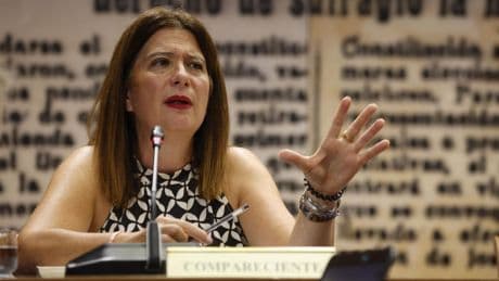 Leire Díez dice en el Senado que “no recibía instrucciones” de Santos Cerdán y trata de desvincularse del PSOE