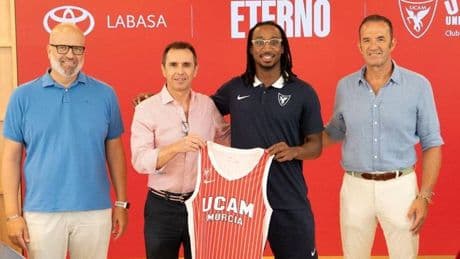 Forrest: "Jugar en el UCAM Murcia es un buen salto en mi carrera"