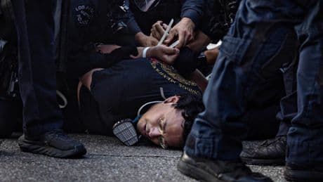 L.A. law enforcement's treatment of journalists during protests is once again under scrutiny