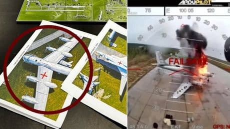 Attacco dei servizi segreti ucraini, la «croce rossa» sui bombardieri russi: cosa significa? Così  Kiev ha scatenato la reazione a catena nelle basi di Putin