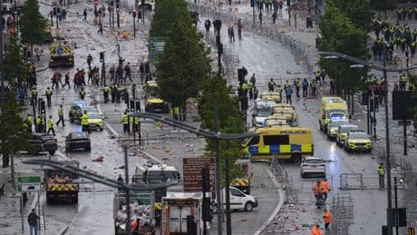 Live: Multiple pedestrians struck by car at Liverpool’s Premier League parade as man detained