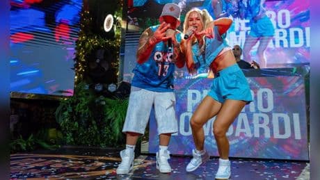Pietro Lombardi und Isi Glück: Gemeinsamer Auftritt im Megapark auf Mallorca
