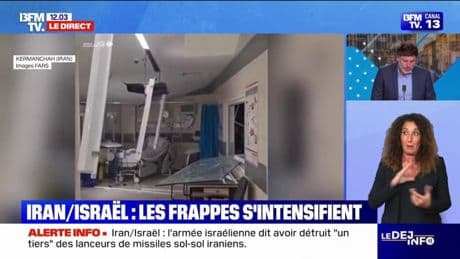 Conflit entre Israël et l'Iran: à Kermanshah, un hôpital iranien endommagé par des frappes israéliennes