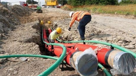 Red Eléctrica inicia en Gatika las obras para la línea subterránea de interconexión con Francia