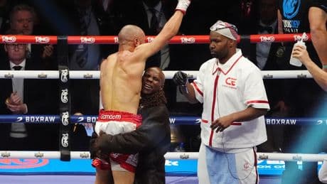 Chris Eubank Jr says father ‘slept on stretcher in hospital’ after Conor Benn fight as bond grows