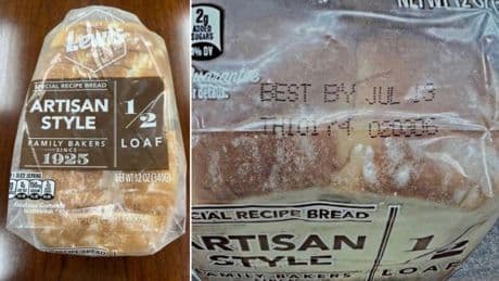 Urgent recall of bread sent to 2,500 stores over ‘life-threatening’ health risk