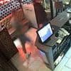 Moment 'dine and dashers' run out of Indian restaurant without paying after feasting on £200 of curries, lamb chops and naan breads