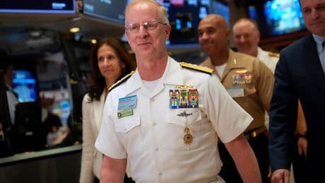 New top admiral takes over the US Navy amid military firings
