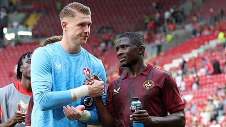 Bitterer Fehler bei Ballannahme - Jetzt spricht FCK-Keeper Krahl über seinen Patzer