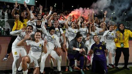 Star or stooge? Saudi Arabia has found its first footballing poster girl
