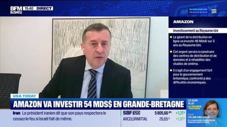 USA Today : Amazon investira 27 mds $ en Grande-Bretagne d'ici 2027, par Eric Lafrenière - 24/06