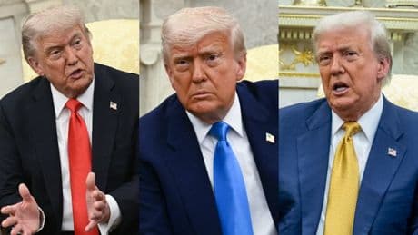 Menaces, gesticulations et déclarations imprévisibles: six mois de va-et-vient incessants de Donald Trump sur l'Ukraine