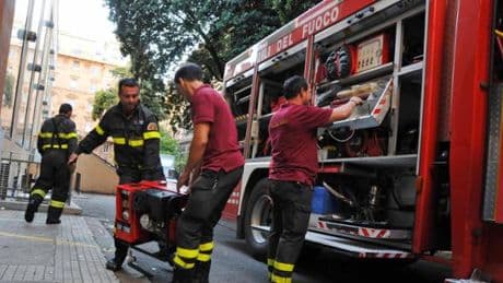 Borzonasca, fuga di gas dopo un incidente stradale