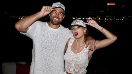 Leute von heute : Travis Kelce teilt erstmals Fotos mit Taylor Swift – und befeuert Spekulationen