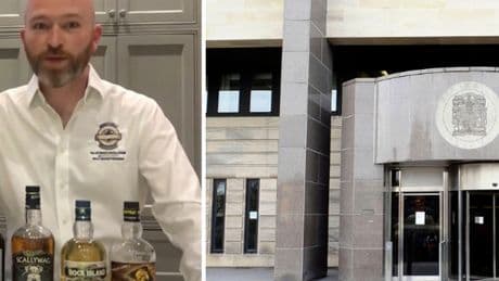 Ex-Scots whisky director 'wished wife dead after not liking his birthday present'