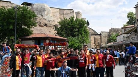 Gaziantep'te dostluk görüntüleri