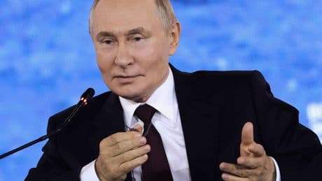 Krieg in der Ukraine: Putin hält westliche Truppen in der Ukraine für legitimes Angriffsziel