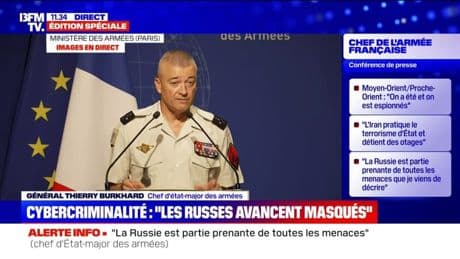 Guerre en Ukraine: “Affaiblir l’Europe et démanteler l’Otan, c’est l’objectif de Poutine”, déclare le chef d’état-major des armées