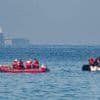 166 migrants secourus lors de trois sauvetages en mer lundi, au large du Pas-de-Calais