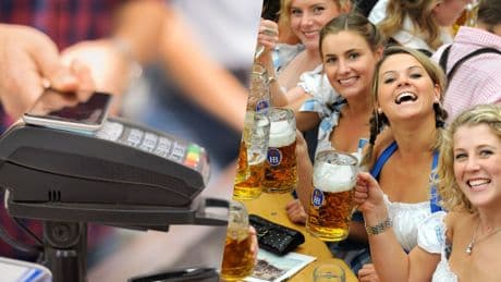 Tradition trifft Moderne: Oktoberfest-Zelte bieten neue Bezahlmethoden an