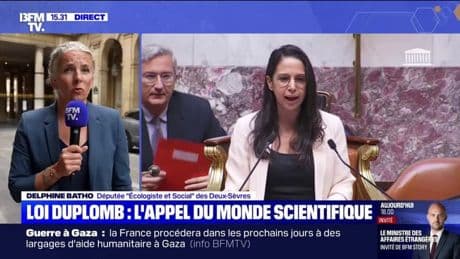 Loi Duplomb au Conseil constitutionnel: "Il faut soumettre cette loi à un nouveau débat parlementaire", estime Delphine Batho (Écologiste et Social)