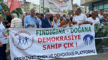 Trabzon'da fındık mitingi: "Havamıza, zeytinimize, vadimize kendimiz sahip çıkacağız"