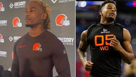 NFL fans rip into player cleared of sexual assault for his 'rehearsed' speech at first Browns press conference