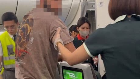 ‘Drunk’ man kicked off plane for ‘vomiting on passenger’ just before 13-hour flight
