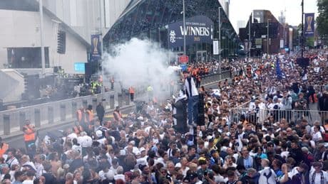 ‘We need to redefine parking the bus’ – Terrified Tottenham fans beg for Uefa Super Cup final vs PSG not to be on TV