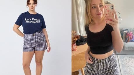 'I’ve always struggled to find shorts that fit my curves until these £27.50 ones'