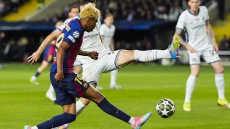 Lamine, el jugador más brillante
