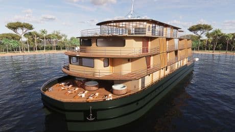 Amazon itineraries have been revealed for CroisiEurope’s new luxury river cruise ship