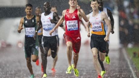 Mohamed Attaoui, tercero en 800 metros en un mitin de Lausana condicionado por la lluvia