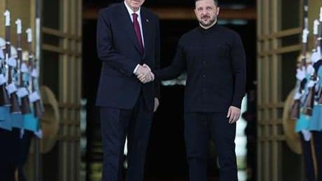 Cumhurbaşkanı Erdoğan'ın, Ukrayna Devlet Başkanı Zelenskiy ile görüşmesi sona erdi