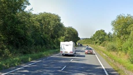 Man airlifted to hospital after three-vehicle crash closes major Dumfries and Galloway road