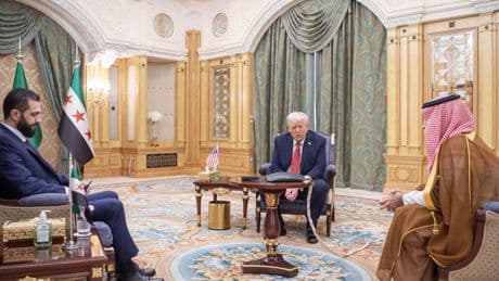 Trump Meets Syrian President And Says He Felt ‘Strongly’ About Dropping ‘Crippling’ Sanctions